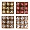 9 Pieces Christmas Ball Ornaments Shatterproof 8cm/3.15inch Decorative Baubles
