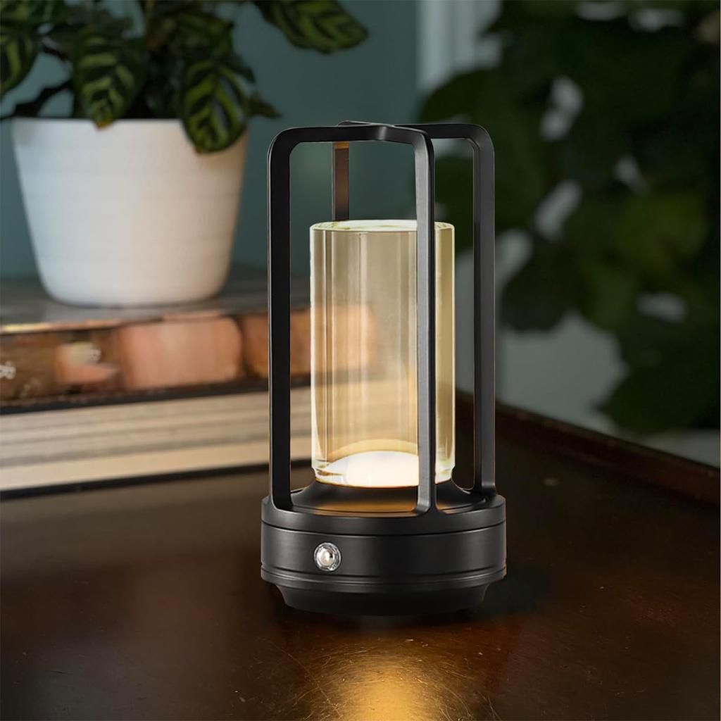 Led Cordless Table Lamp Industrial Style Desk Lamps Outdoor Camping Atmosphere Light Restaurant Creative Beside Night Lights