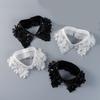 Lace Flower Detachable Collar With Beadwork Sequined Elegant Faux Collar Neck Accessory For Women Girl Daily Outfit