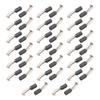 Carbon Brushes 40 Pack Replacement for Electric Motors Power Tools 10 X 5 X 5mm Parts To Support Motor Efficiency
