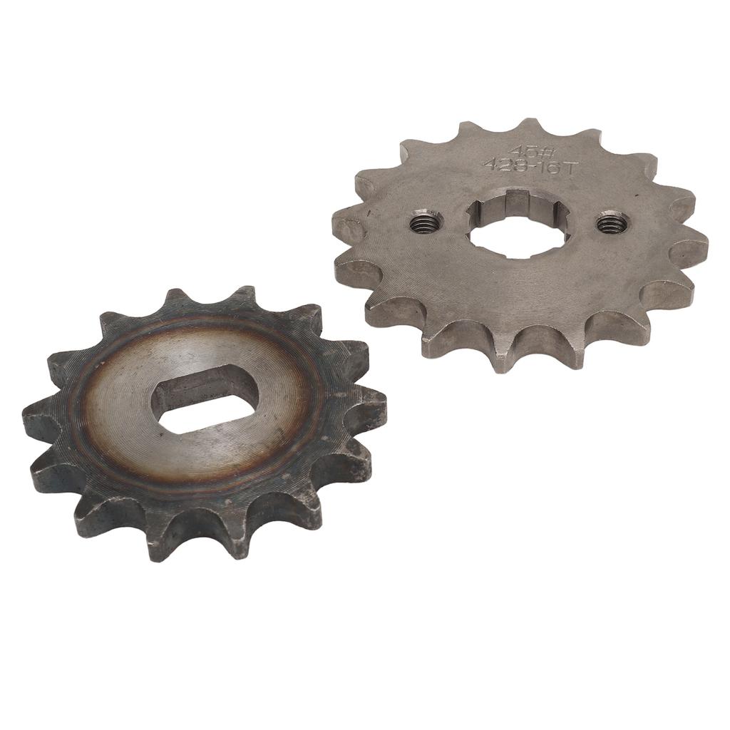 428 16T 20mm Sprocket Carbon Steel 14T 12X17mm H Hole Sprocket Carbon Steel  for Engine