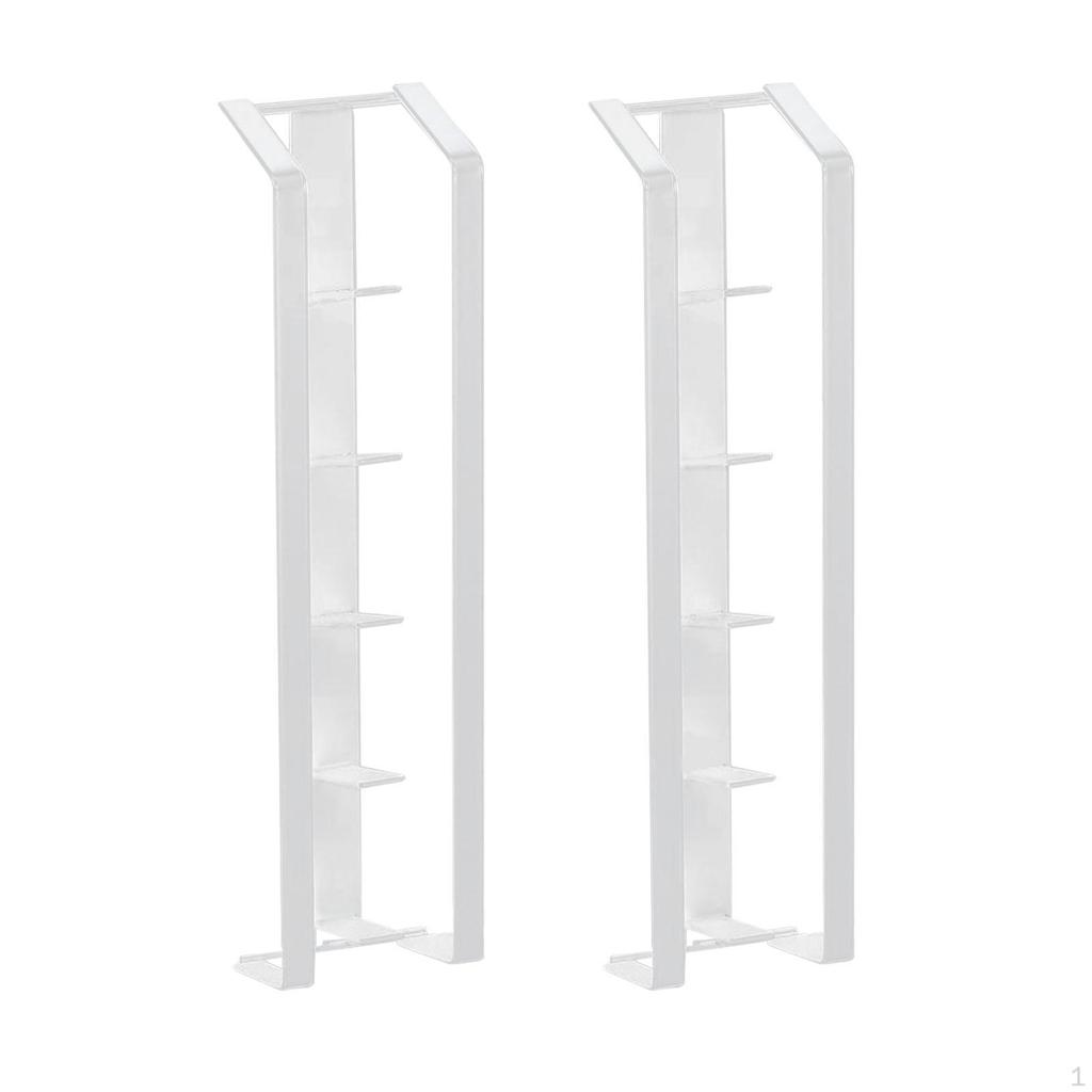 2 Pieces Sticky Coffee Pod Holder Bar Accessories Side Mount Sturdy Space Saving Capsule Rack