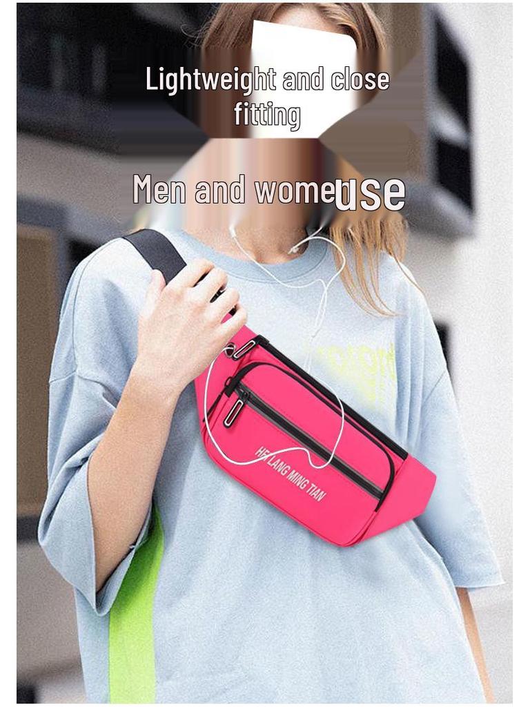 Sac Banane de Course Multifonctionnel Imperméable pour Hommes & Femmes - Résistant à l'Usure, Grande Capacité pour Téléphones & Argent