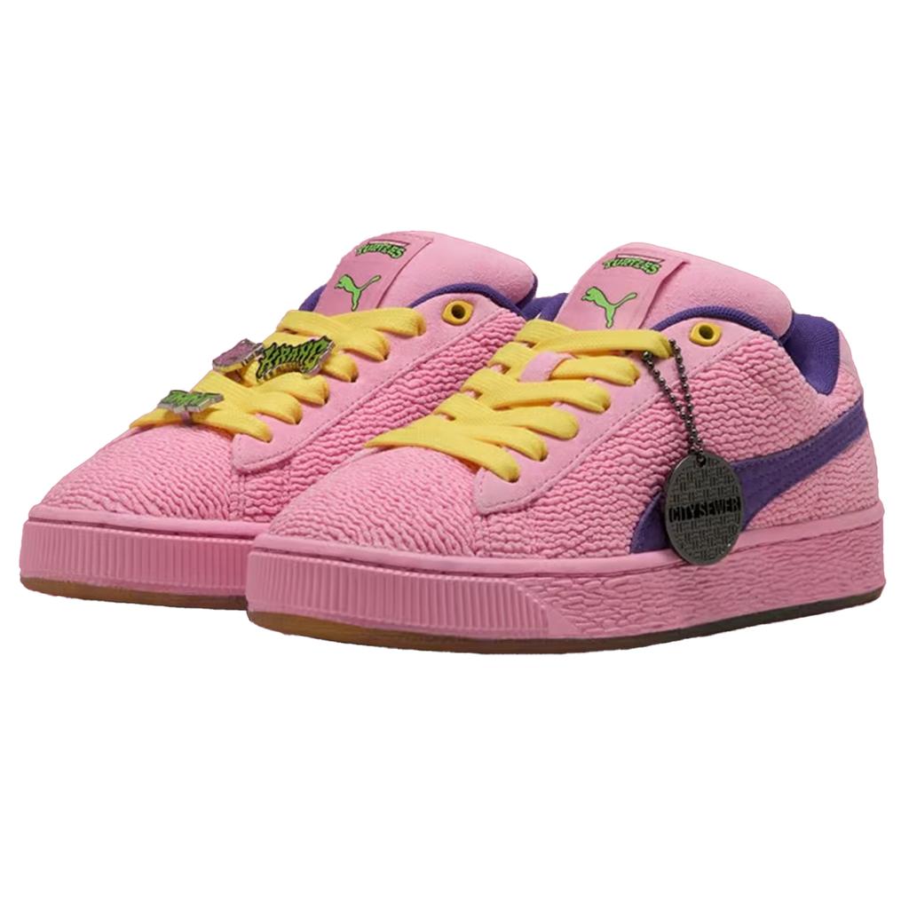 Teenage Mutant Ninja Turtles X Puma Suede XL 2 Big Kid Krang Men Sneakers Pink Mauved-Out Team-Violet 401639-01