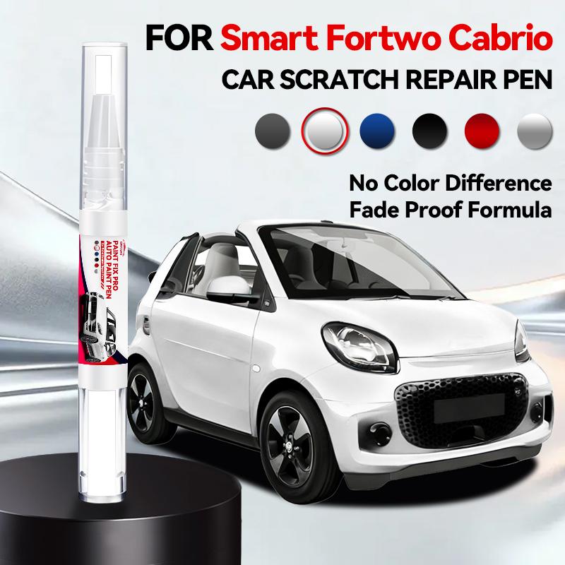 Specialized Automobiles For Smart Fortwo Cabrio Paint Repair Pen Touch Up Scratch Remover DIY Auto Accessories Black Cool Silver