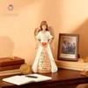 Retirement Gift for Woman 2025: Handcrafted Angel Figurine for Retiring Coworker Teacher Nurse - Meaningful Thank You Farewell Keepsake for New