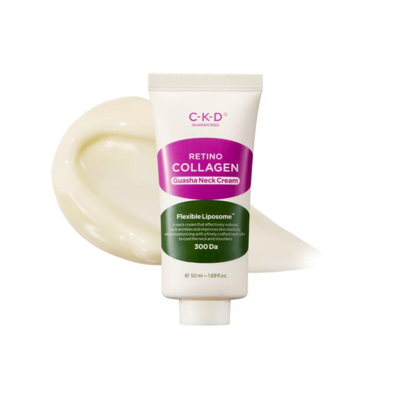 Retino Collagen Low Molecular Weight 300 Gua Sha Neck Wrinkle Cream Refill 50ml
