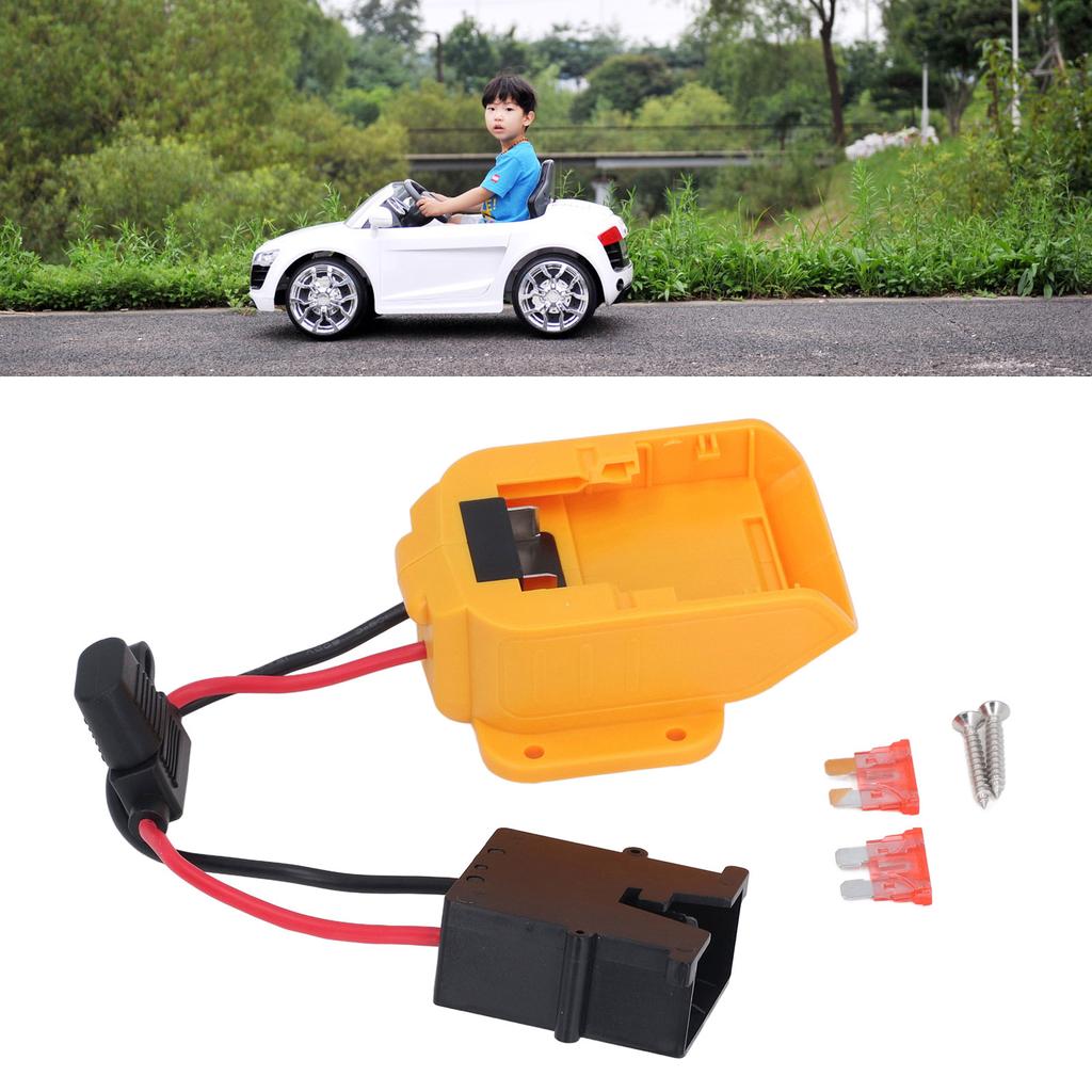 Power Tool Battery Adapter for  200 20V 18V Riding Toys Lithium Battery Converter with Wire Harness Connector