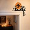 2D Acrylic Halloween Witch and Corner Decoration for Door or Table