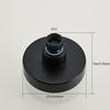High Pressure Shower Head -Powerful, Luxurious Bathroom Shower Head with Powerful Jet and Small Silicone Nozzle - Wall Mounted