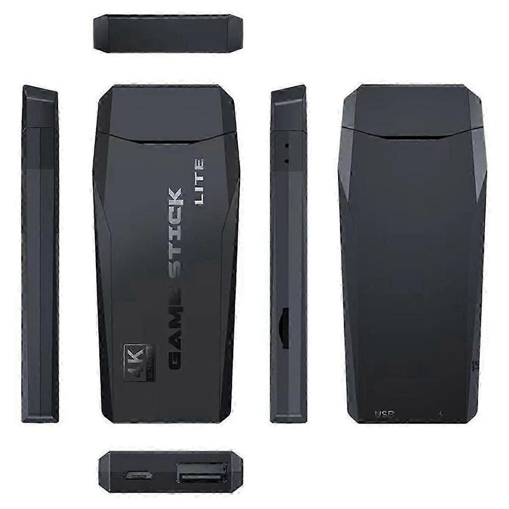 Konsola do gier retro 4k bezprzewodowa z ponad 20000 grami, Stick do gier wideo typu Plug and Play z kontrolerami bezprzewodowymi 2.4g(64g)