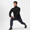 Li-Ning Li Ning Fitness Series Sweatshirts Men's Black Stand Collar Moderate Cardigan Unisex AWDT437-1
