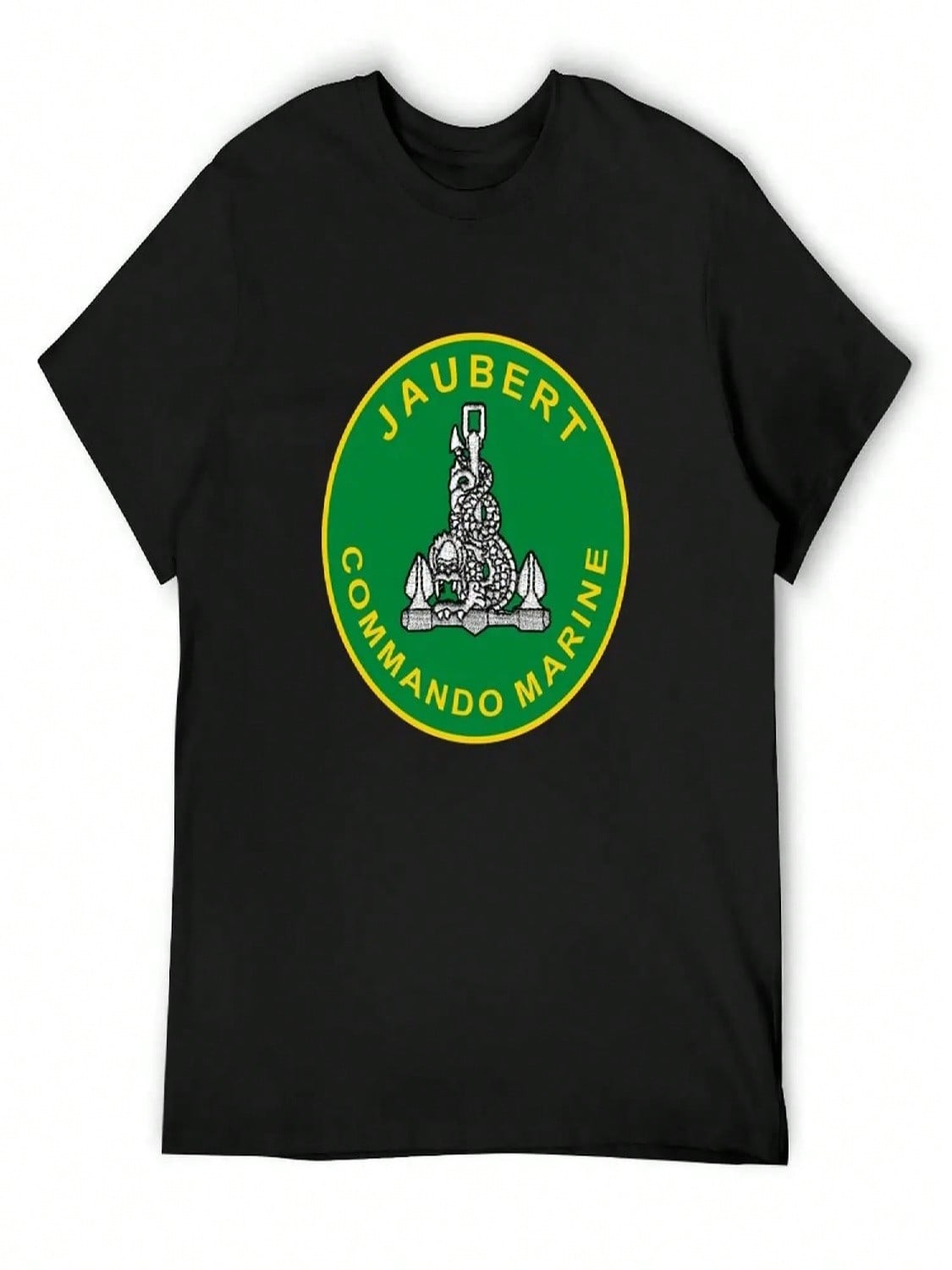 FRENCH SEALS COMMANDO JAUBERT T-Shirt Blacks Cotton Graphic Tees Topping Essential T Shirt unisex T Shirts S разноцветный