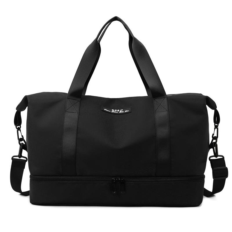 Light and large-capacity fitness bag, nylon travel bag, new men's and women's same fashion sports and leisure bag