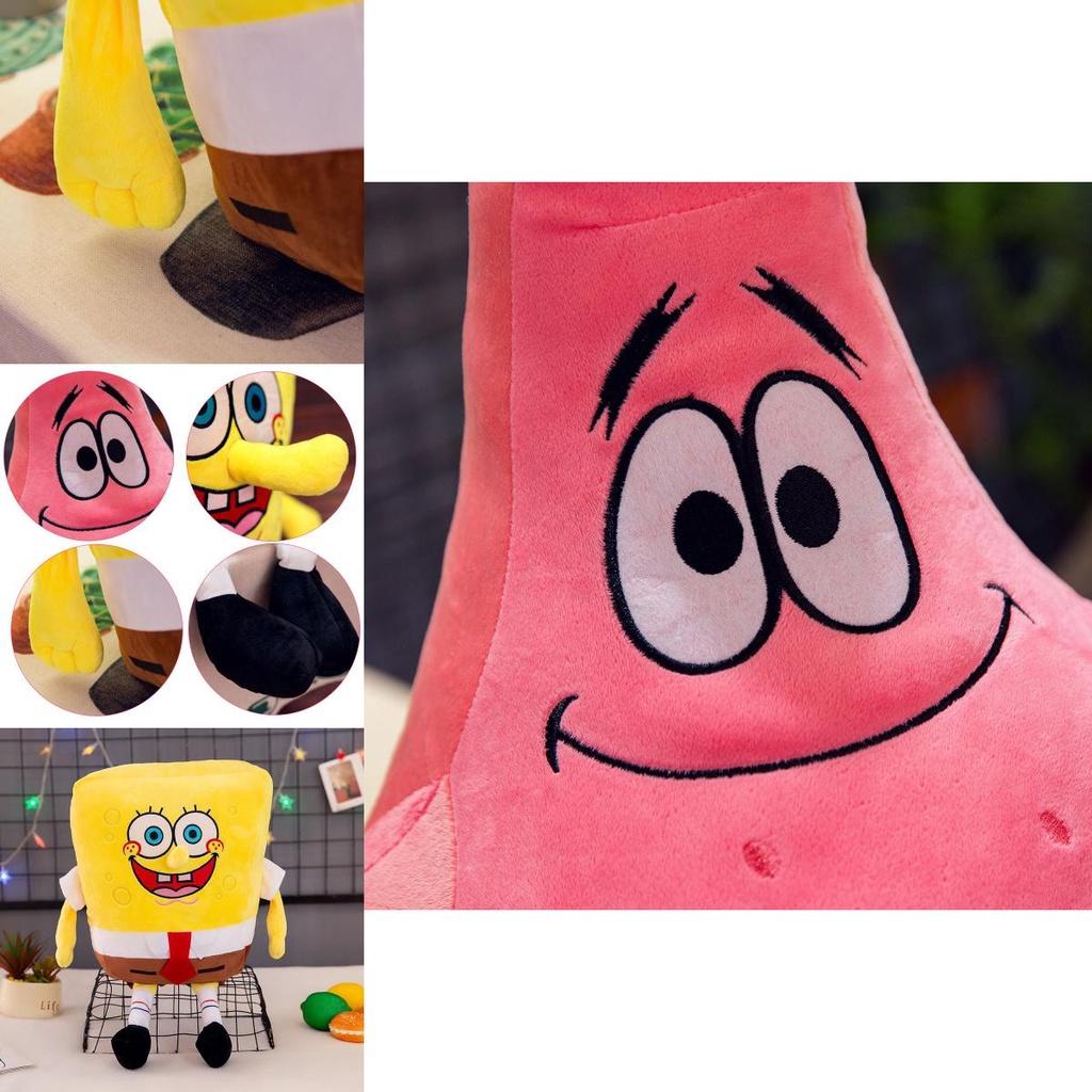 Spongebob Patrick Star Plush Toy Soft Stuffed Doll Cute Cushion Kids Girls Gift
