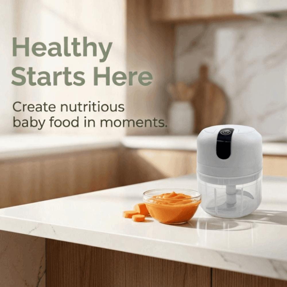 Multi-functional Vegetable Chopper Mini Electric Grinder Kitchen Tools Garlic Masher Home Cooking