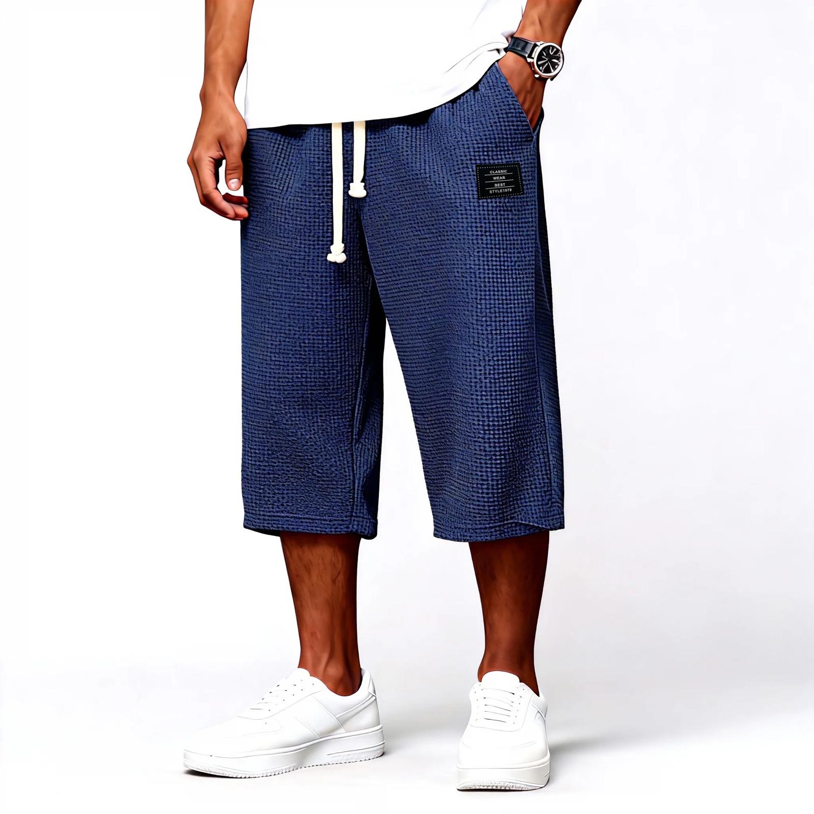 

Мужские повседневные брюки XXXXL тёмно-синий