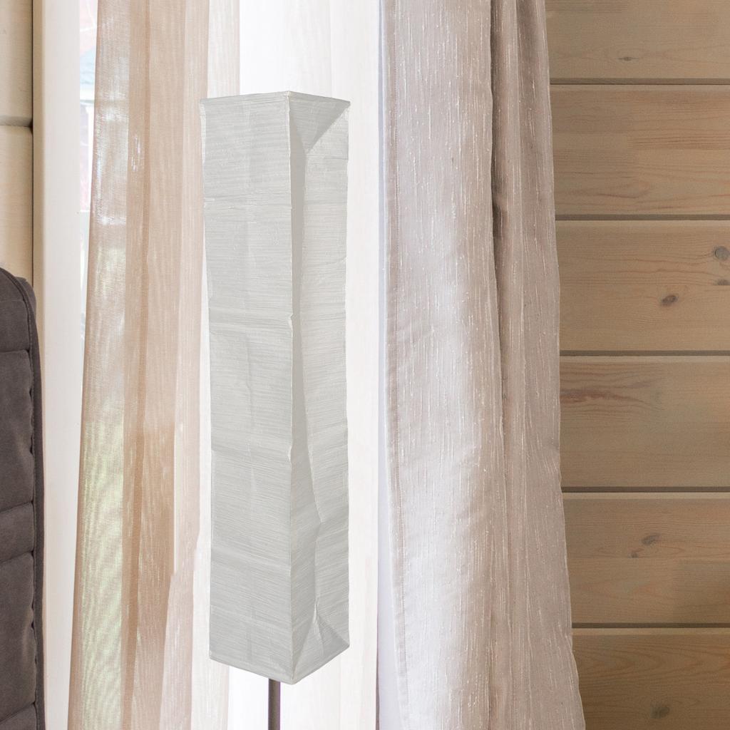 Modern Japanese Paper Floor Lamp Shade Replacement Lightweight Foldable Design Soft Light Diffuser for Standing Lamps Living
