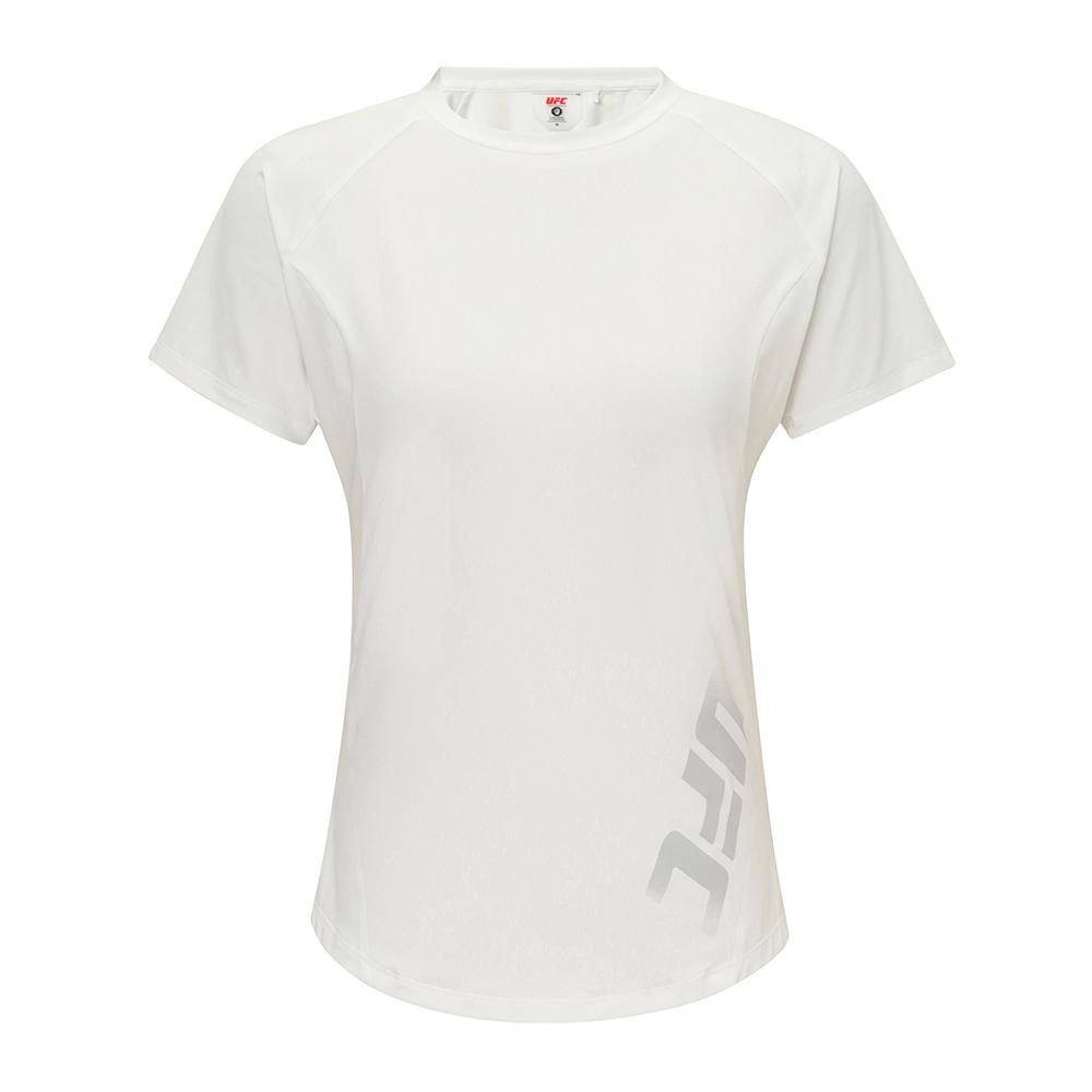 UFC SPORT Ufc Smooth Regular Fit Short Sleeve T-Shirt White U4Ssw2236Wh