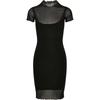 Urban Classics Womens/Ladies Mesh 2 Layer Dress