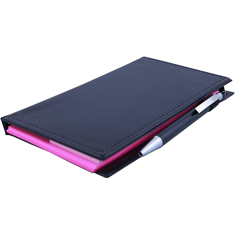 

COI Memo Note Pad / Memo Note Book With Sticky Notes & Clip Holder In Diary Style (Pink) 190100 розовый