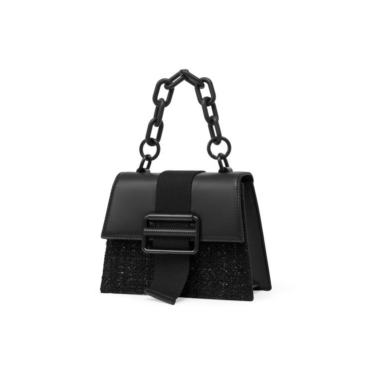 New CHARLES&KEITH PU Small Ck Bag Chain Crossbody Handbag Small Size Women's Multicolor CK2-50781715