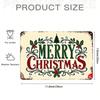 Vintage Metal Tin Sign Christmas Wall Decor Rustic Pub Bar Kitchen 8x12 Inch