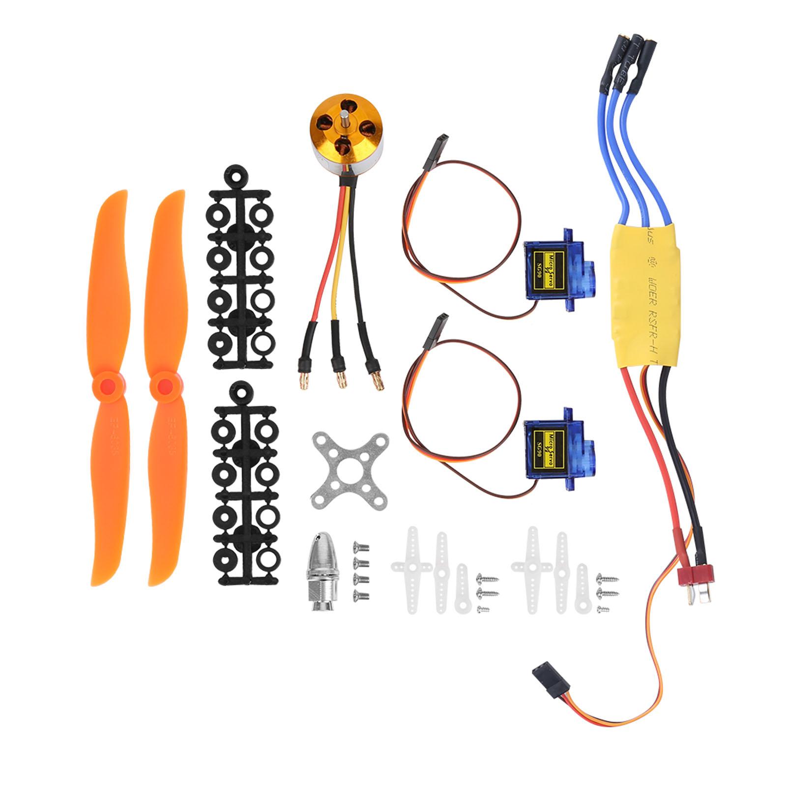 

A2212 2200KV Безщітковий двигун 30A ESC SG90 9G Micro Servo 6035 Пропелер для літака RC(Двигун 2200 кВ