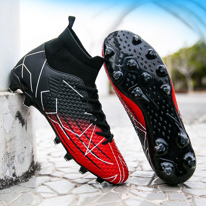 Foreign trade spot 35-47 large size football shoes new student adult TF broken nails training shoes female ag long nails