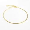 Layered gold 925 silver chain bracelet, layered thread bracelet, thread bracelet, gold bracelet