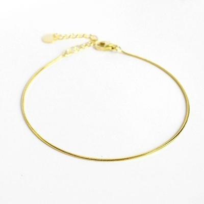 Layered Gold 925 Silver Chain Bracelet, Layered Thread Bracelet, Thread Bracelet, Gold Bracelet
