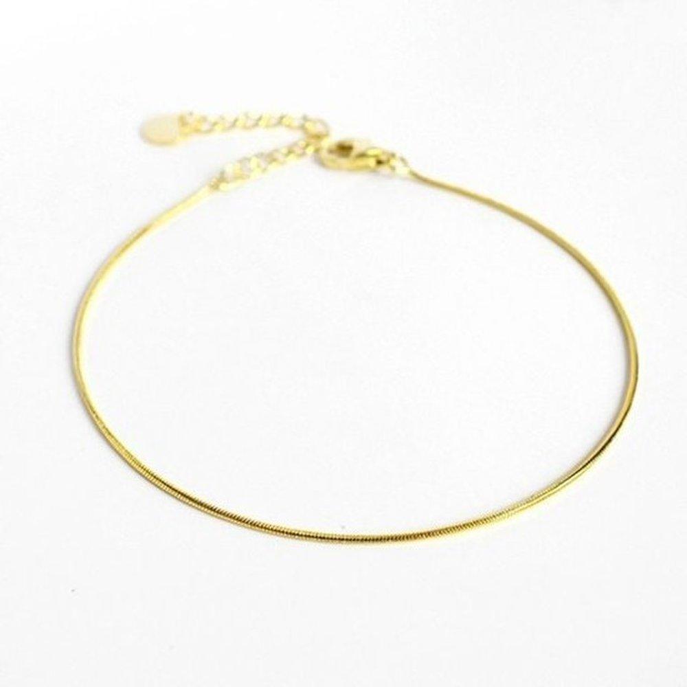 Layered gold 925 silver chain bracelet, layered thread bracelet, thread bracelet, gold bracelet