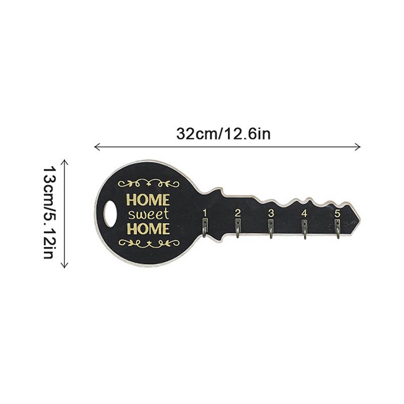 Schlüsselhalter Funktional Langlebig Wandhänger Beliebte Schlüsselform Hohe Nachfrage Wandmontiertes Schlüsselregal Einzigartiges Design Wandhaken Stilvoll