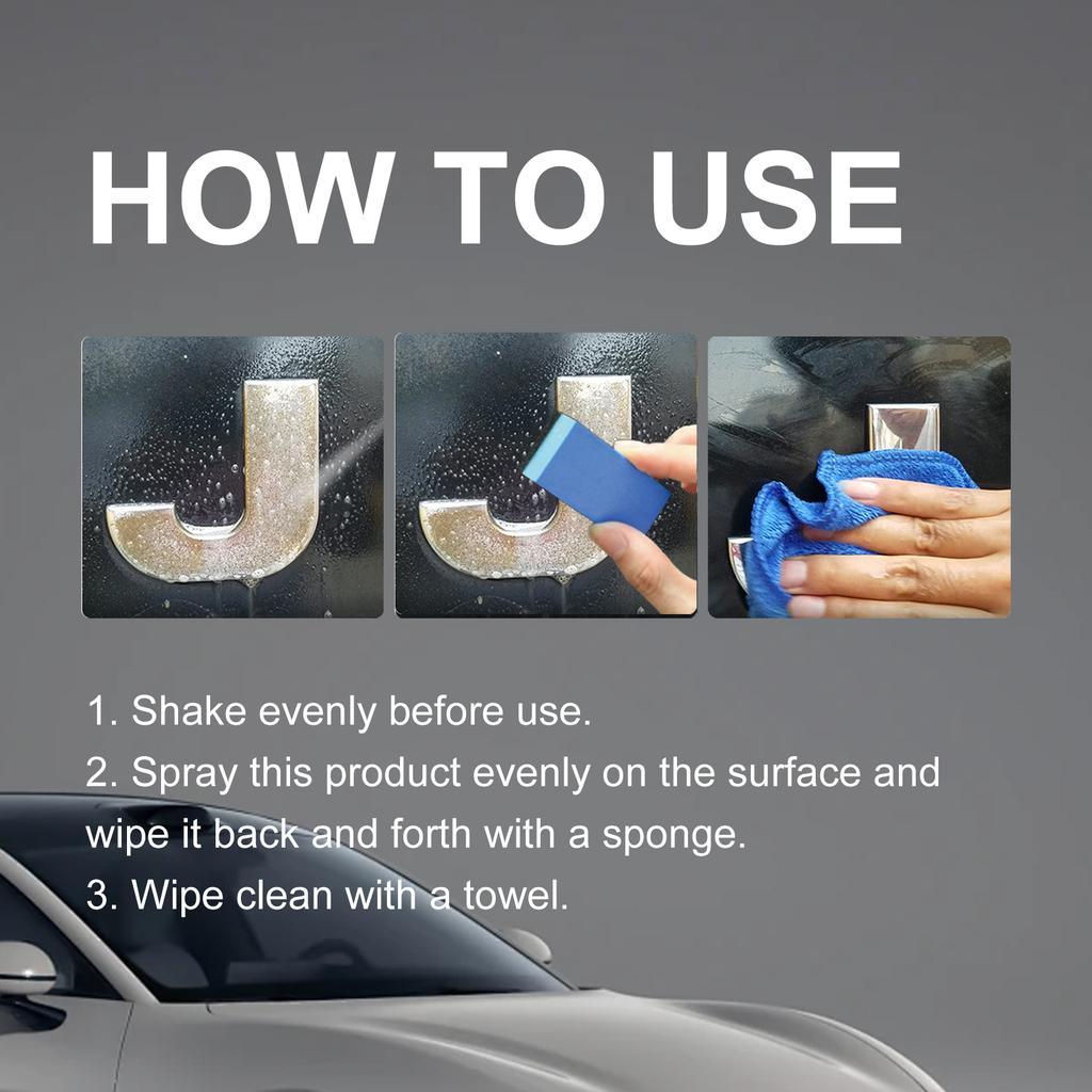 Paint Rust Inhibitor Paint Rust Remover Derusting Spray Universal Rust Remover Revitalizing Spray for Car Wheels Metal Surfaces