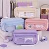 Pencil Case Large Capacity Student Stationery Case Pencil Bag Stationery Bag Multi-function Tabletop Storage Box for Boys Girls
