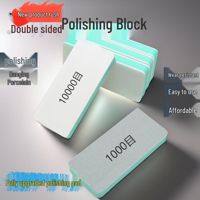 Wenwan Polishing Block and Sandpaper for Bodhi, Beeswax, and Gourd Finishing