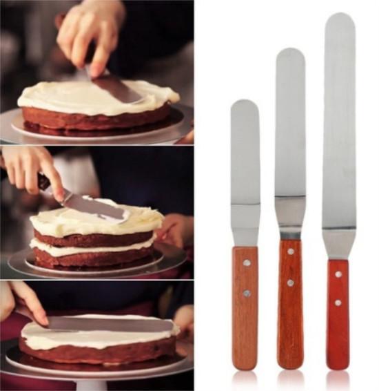 Thickening Various Cream Spatula Curved Scraping Cake Mounting Baking Tools