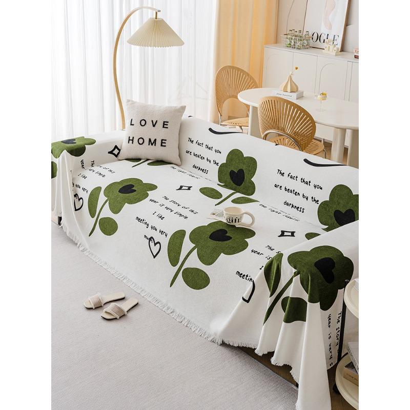 

Waterproof Sofa Cover Cloth New Four Seasons Universal Non-Slip Sofa Cover Thickened Chenille Anti-Scratching All-Inclusive Sofa Cover 180*130cm