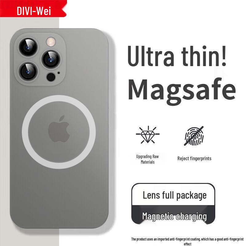 DIVI Ultra-Thin Matte Translucent Shockproof iPhone Case