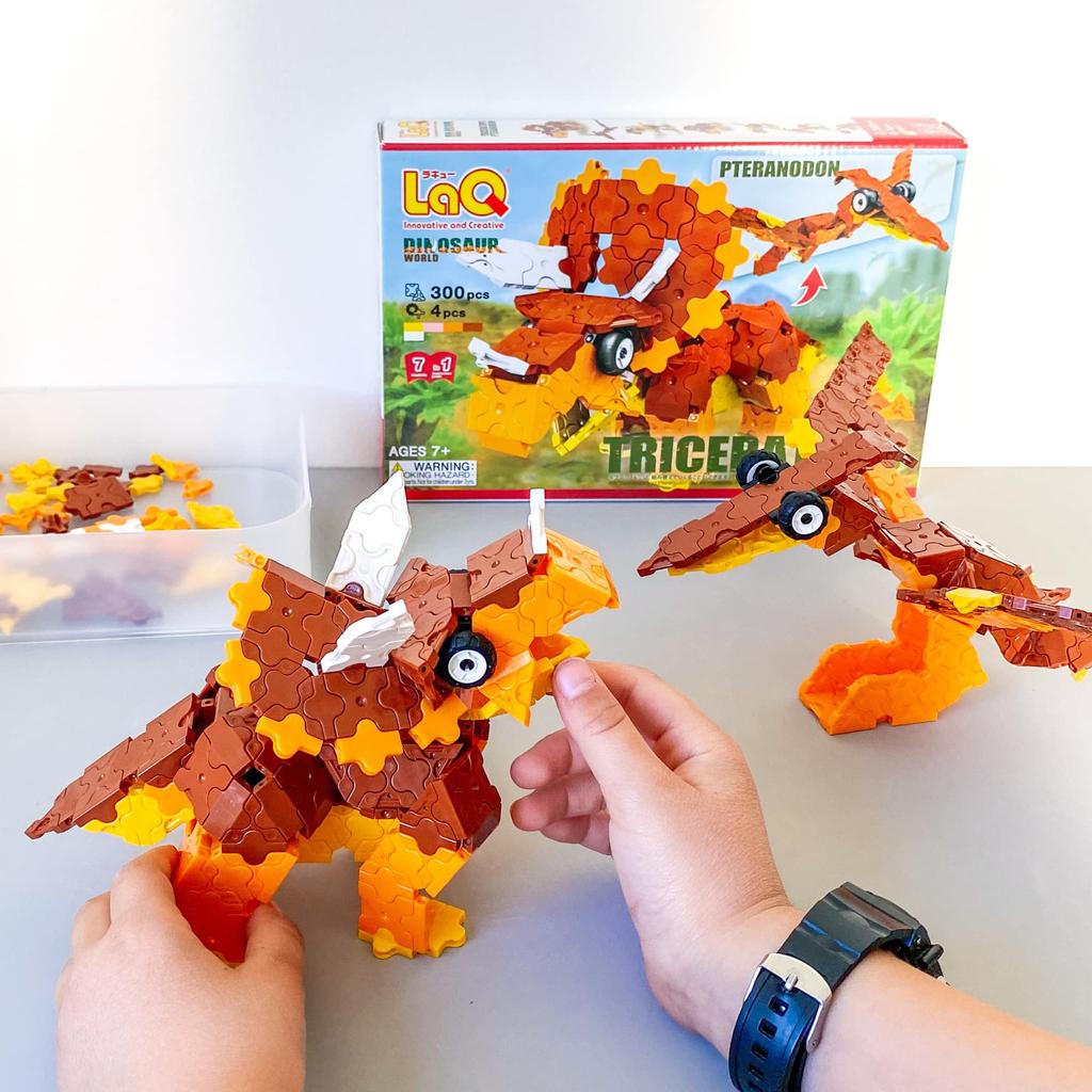 LaQ DinosaurWorld Triceratops & Pteranodon