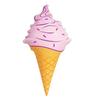 Ice Cream Inflatable Toy Extra Large Ice Cream Pool Float Kids Floating Toy for Swimming Pool Water Play
