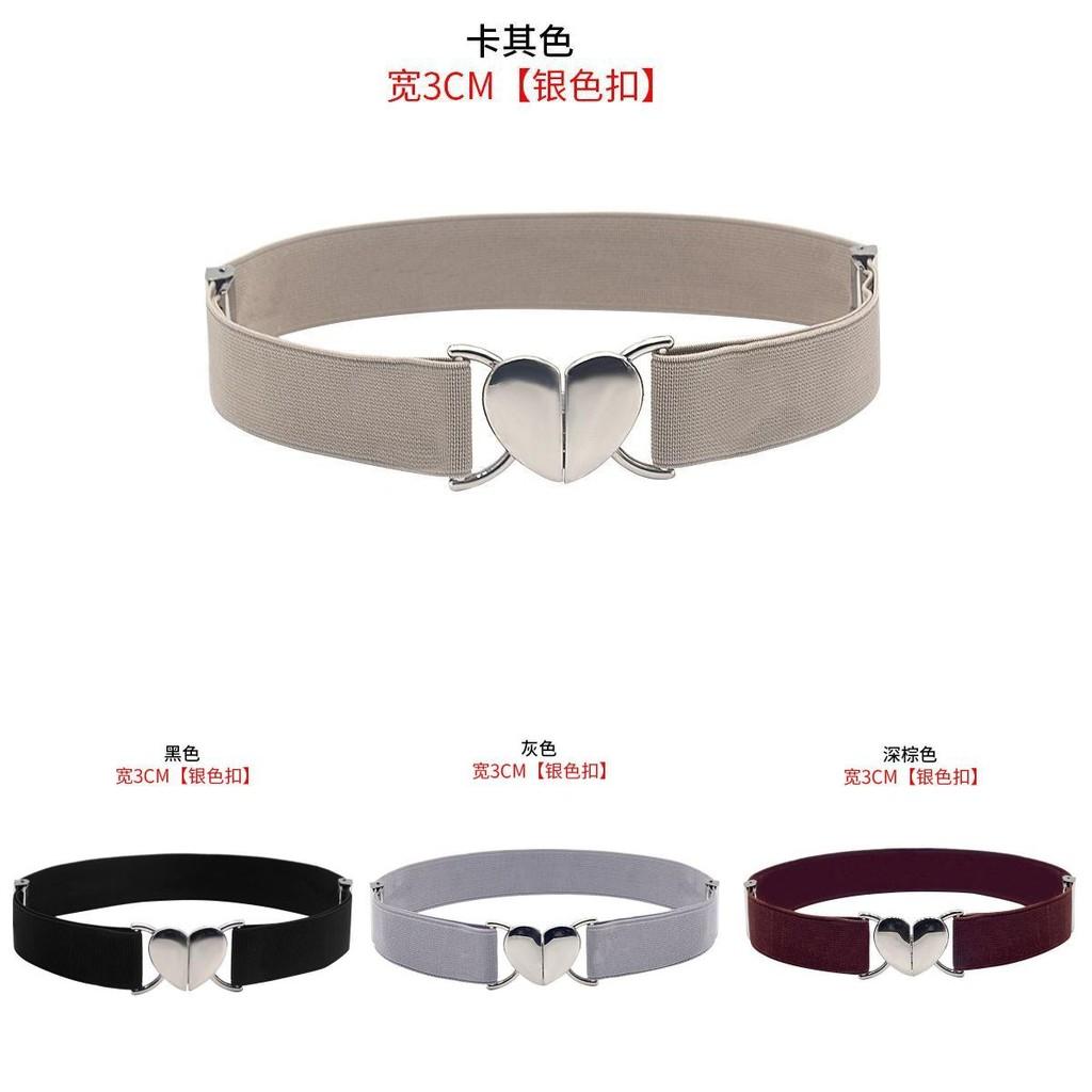 Contemporary Womens Elastic Waist Band With Smooth Buckle Fashionable Design For Occasion Every