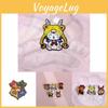 Cute Cartoon Character Badge With Adorable Little Fire Dragon Design For Fashionable Brooch Lovers
