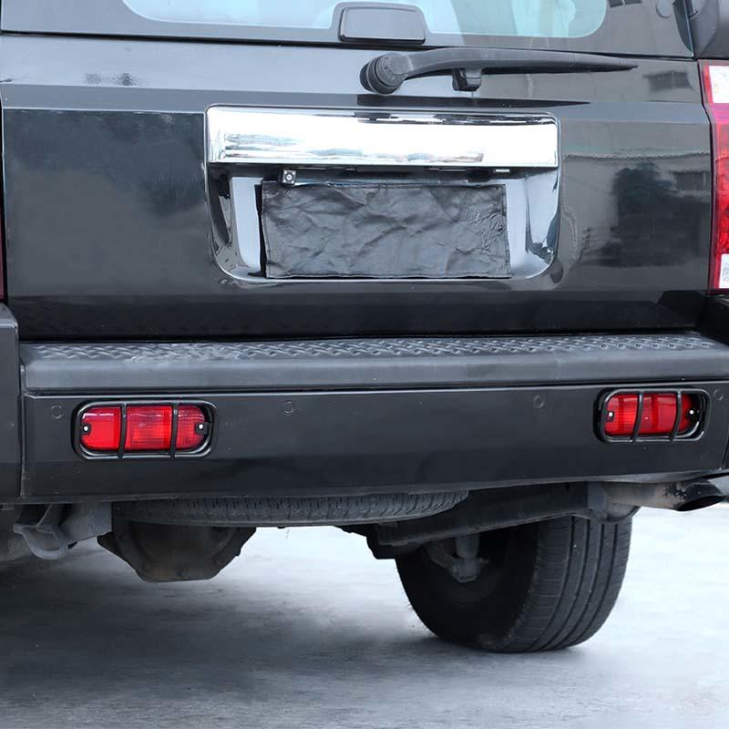 Bil Bakre Dimljus Lampskärm Skyddande Dekoration Kåpa För Jeep Grand Commander 2006-2010 Yttre Tillbehör
