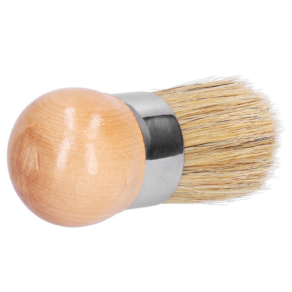 2Inch Round Head Brush Decoration Paint Round Bristles Wooden Handle Cleaning Brush