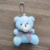 Niedliche Cartoon Mini-Fliege Teddybär Kurzes Plüschtier Tasche Auto Schlüsselanhänger Anhänger Puppe