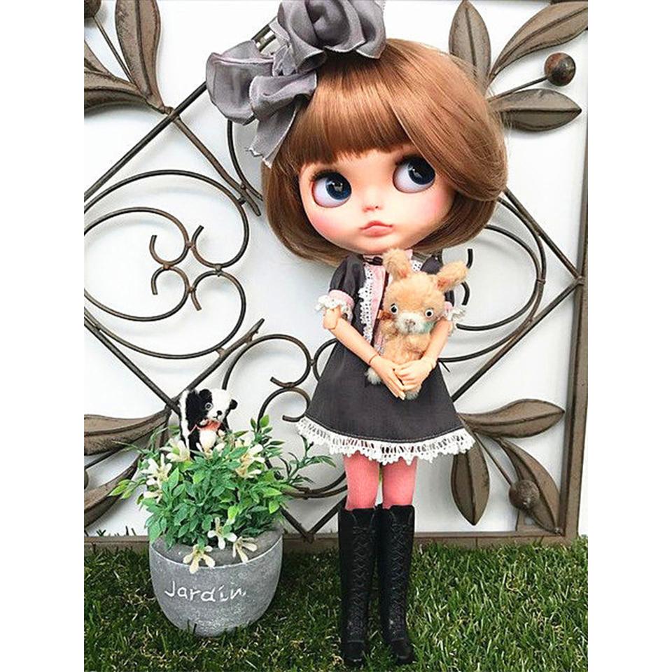 

5D DIY Алмазная картина Мультфильм Стразы Художественная картина Полная квадратная/круглая алмазная вышивка Инкрустированная мозаика Домашнее украшение Подарок Full Round 20x30CM