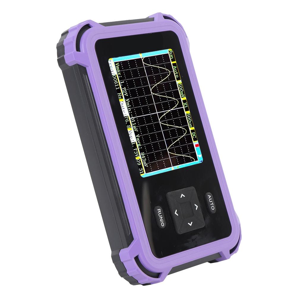 Handheld Digital Oscilloscope Portable Kit 2.8in Screen 8.33MS/s High Sampling Rate 1Mhz Bandwidth P
