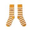 KODAK Apparel Striped Crew Socks YELLOW