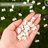 10pcs Mini Cow Figurines Mini Resin Cow Miniature Animals Figurines Fairy Garden Miniature Moss Landscape DIY Crafts